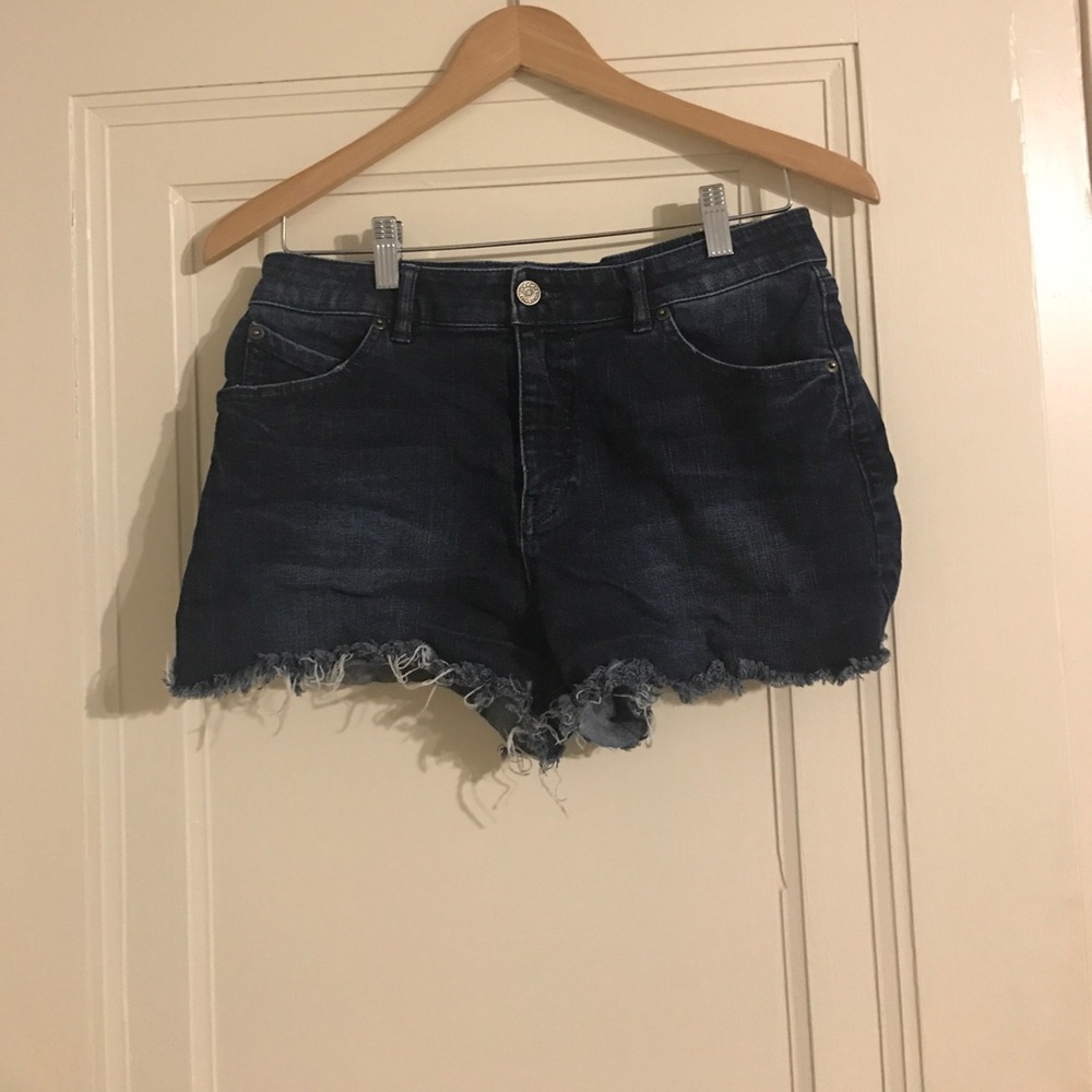 High Waisted Denim Shorts