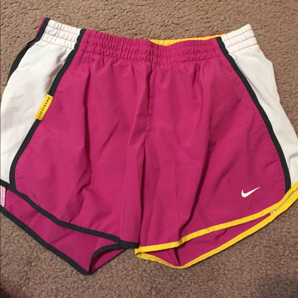 Nike Livestrong dri-fit shorts