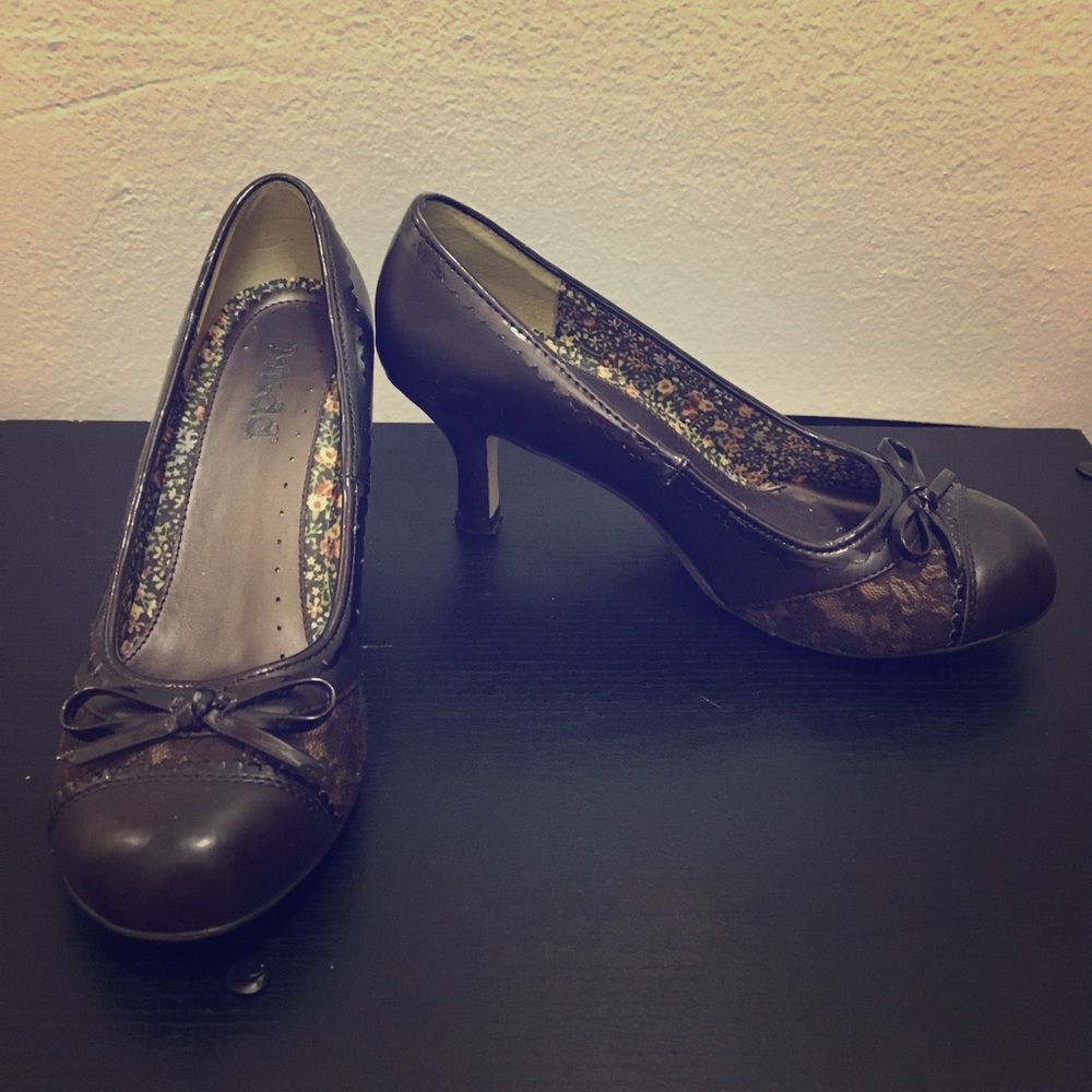 Brown 1.5" Mudd heels