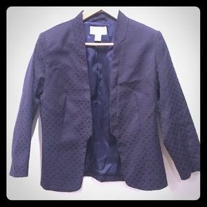 💜 Dark Purple 3/4 Sleeve Blazer 💜