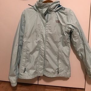 North Face raincoat