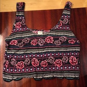 Crop top from pacsun