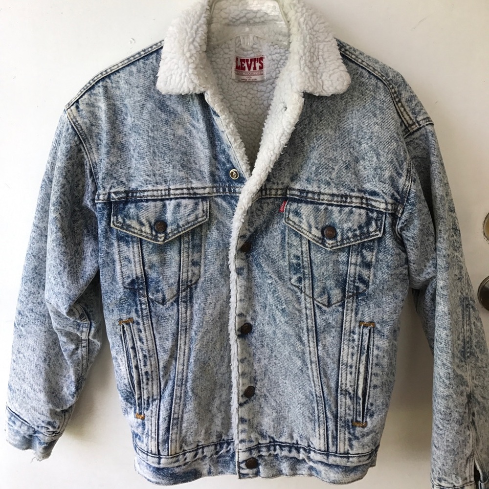 Levi's acid washed Jacket