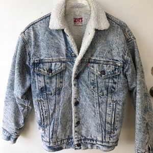 Levi's acid washed Jacket