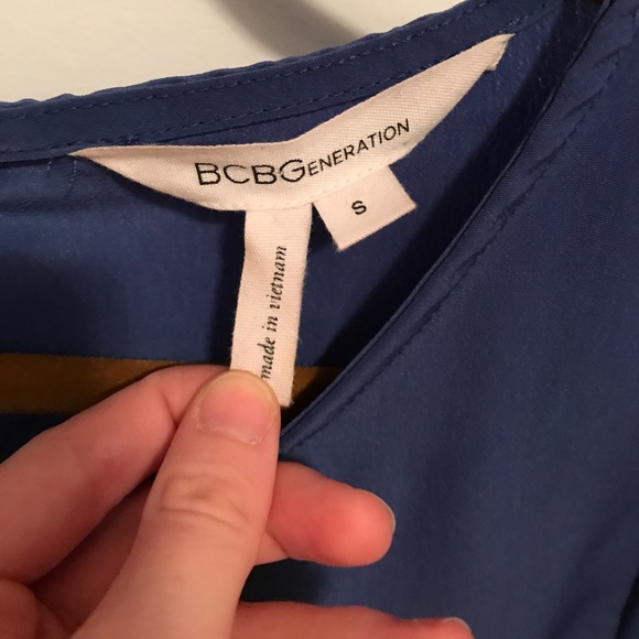 BCBGeneration Blue Shift Dress - Picture 2 of 3