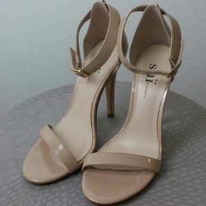 Nude Strappy Heels size 6.5