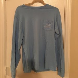 Long sleeve Vineyard Vines Light Blue T-shirt S