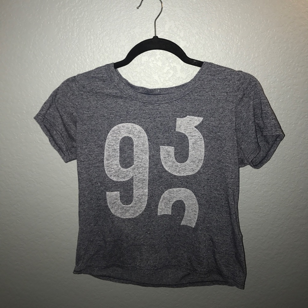Graphic crop top