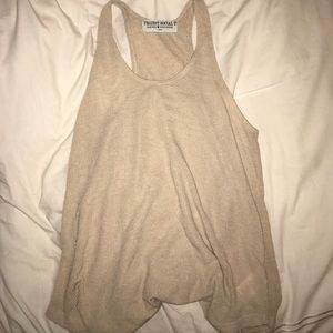 Project Social T Tan Flowy Tank