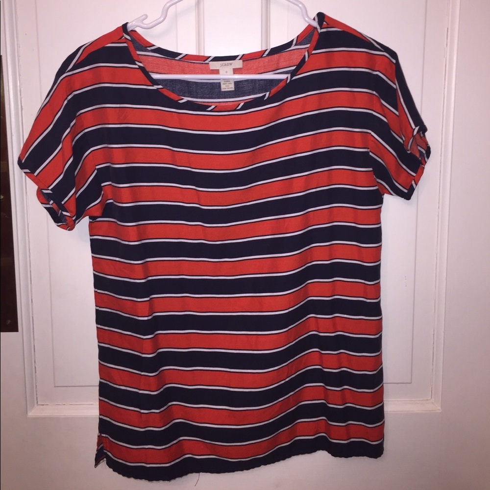 J crew striped top