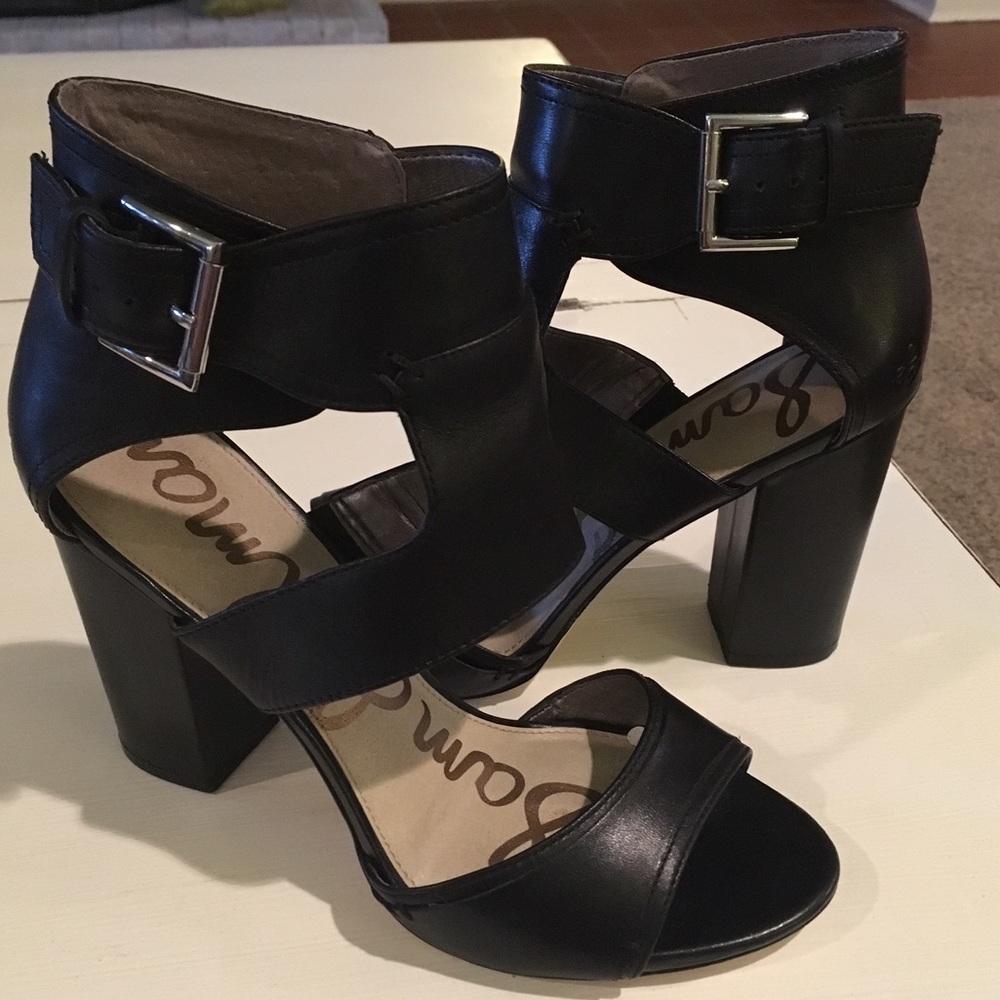 Sam Edelman size 8 black heels