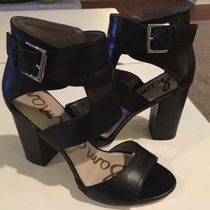 Sam Edelman size 8 black heels