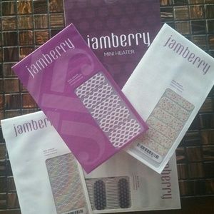 Jamberry Mini Heater & 4 Nail Wraps