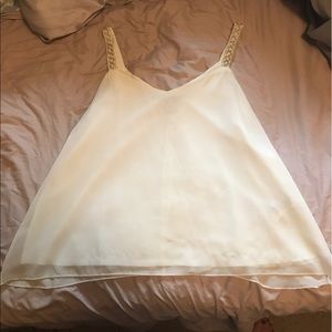 Large White Forever 21 Tank