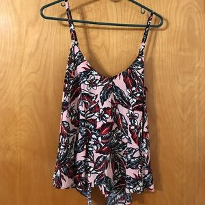 New Zara top open back with tag