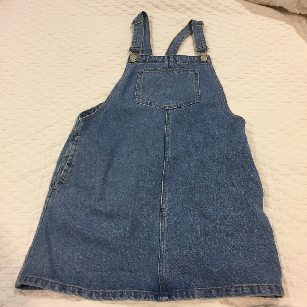 Top shop Denim Dress Overalls