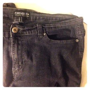 Forever 21+ Black skinny jeans