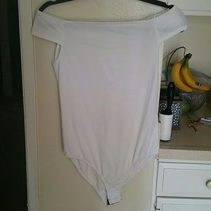 Off the shoulder bodysuit