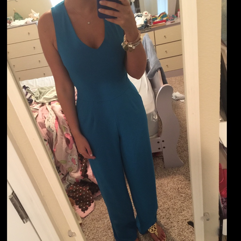 one piece pant suit