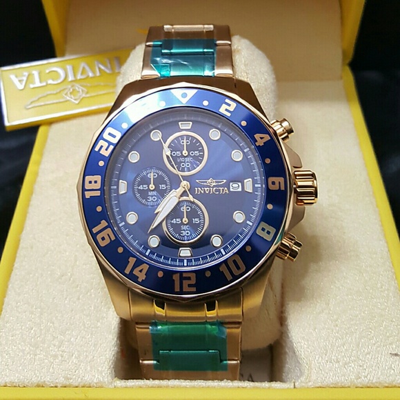 Invicta Other - Big sale,NWT Invicta 18k Plated gold watch