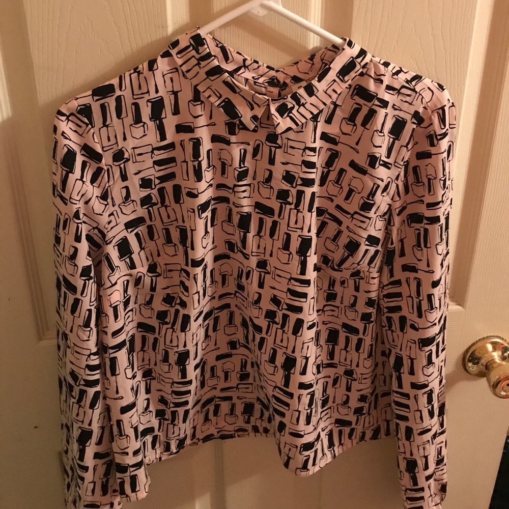 Pink Collared Blouse