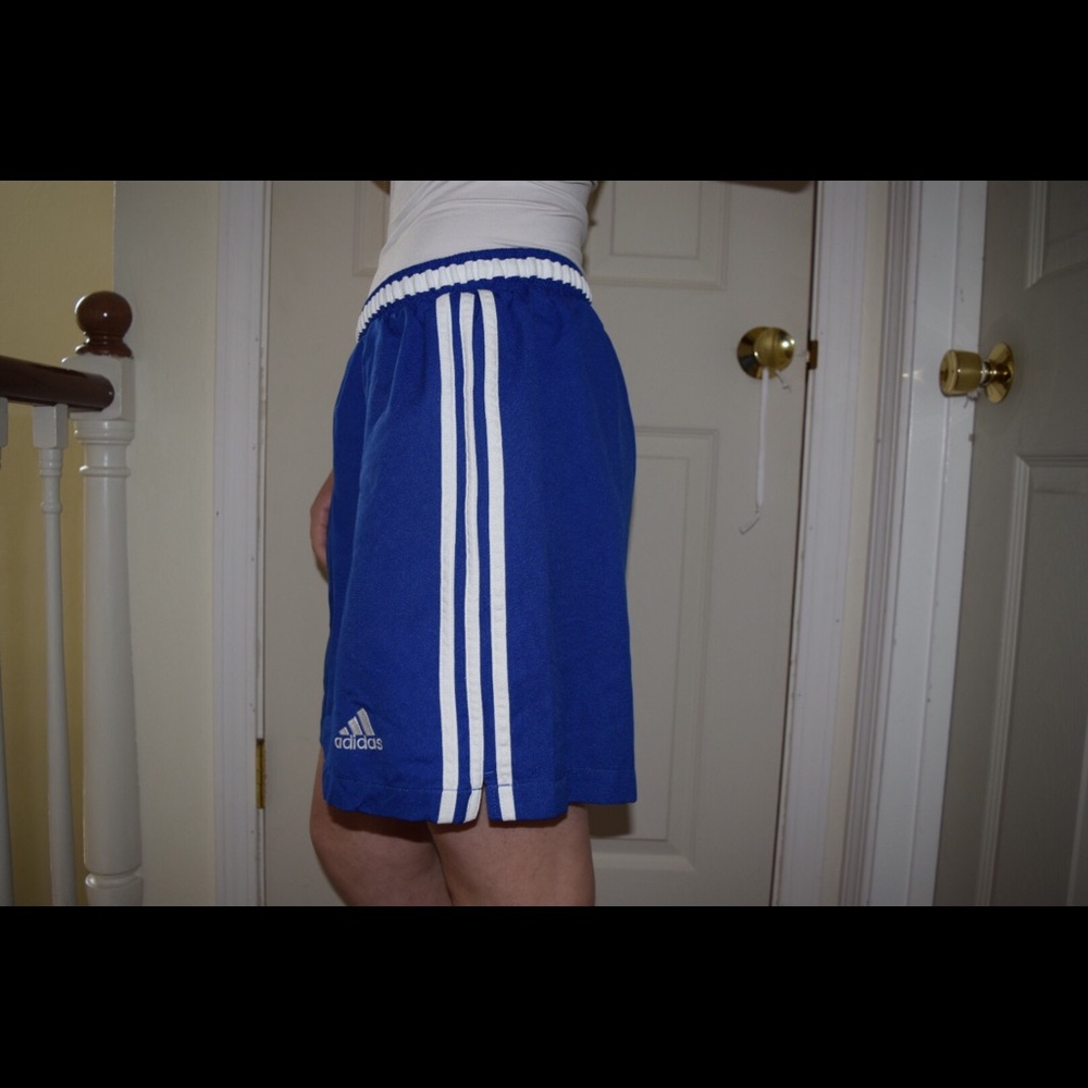 Blue Boys Adidas Shorts