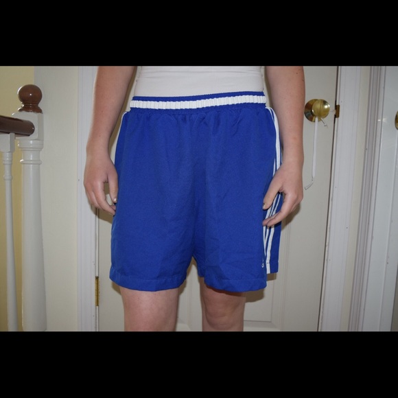 Blue Boys Adidas Shorts - Picture 3 of 4