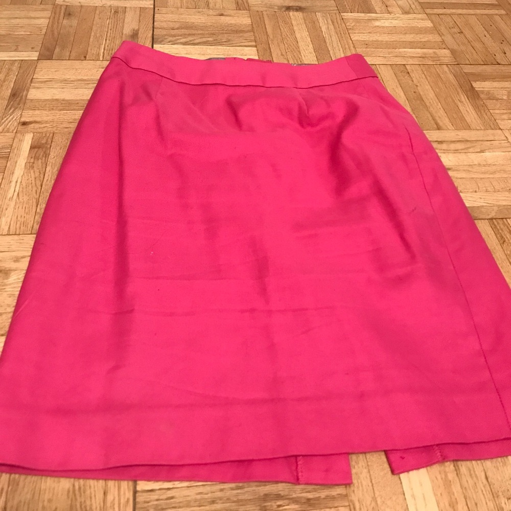 HOT PINK pencil skirt