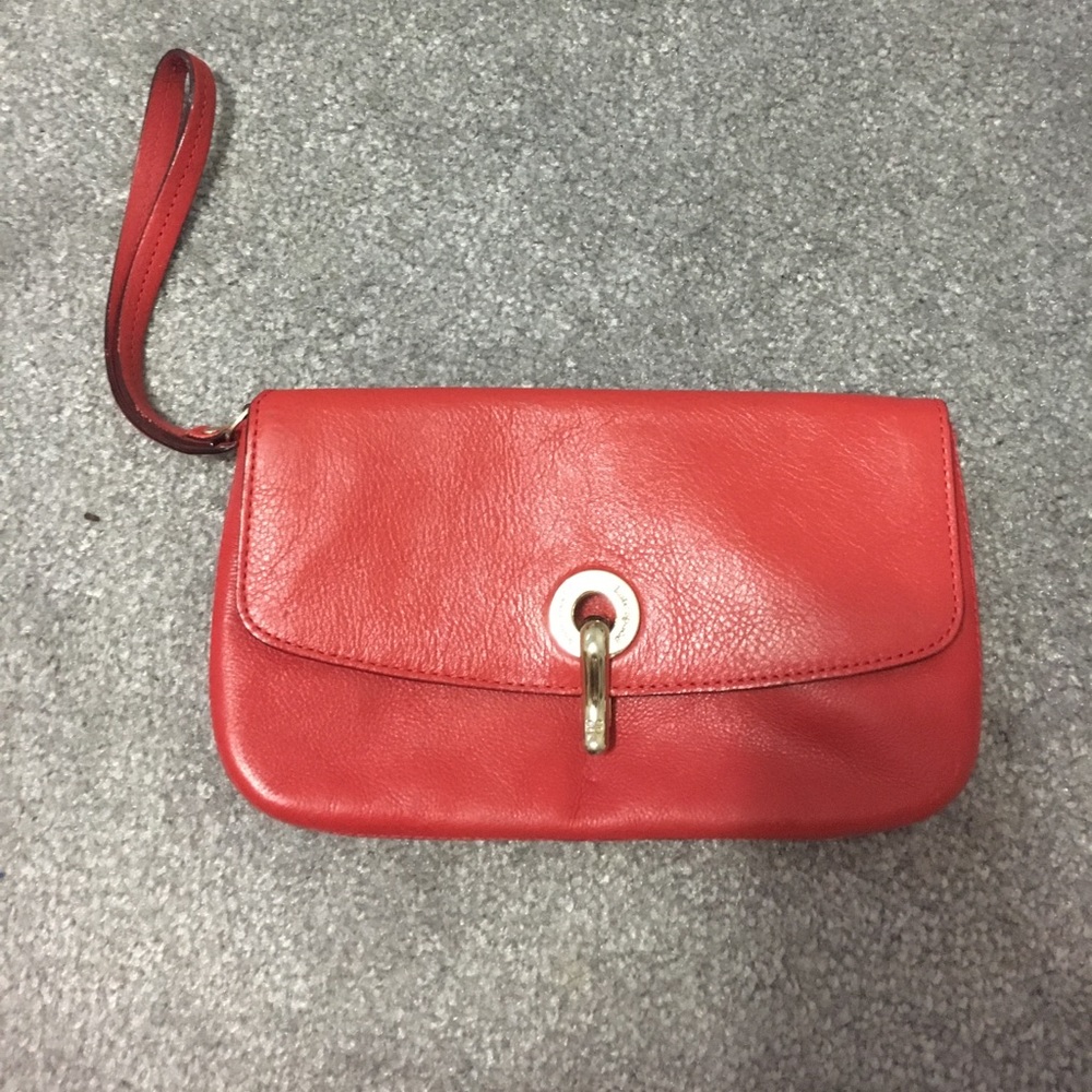 Kate Spade clutch wristlet RED NWOT!!!