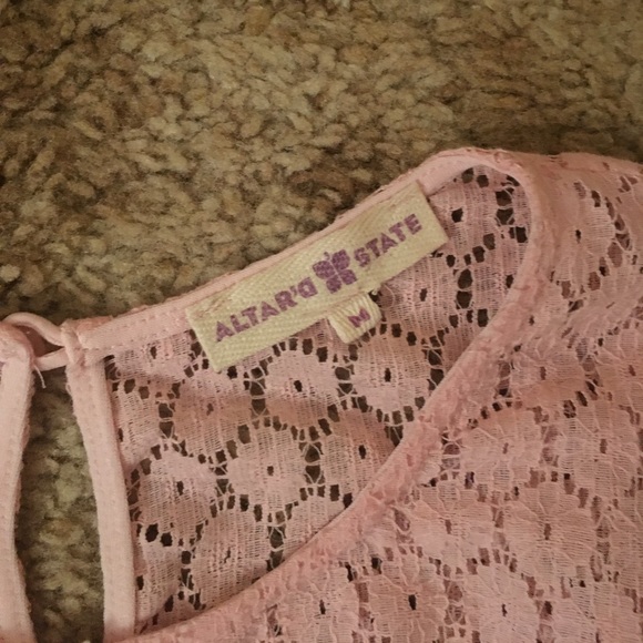 Altar'd State Pink Lace Dress - Picture 2 of 5