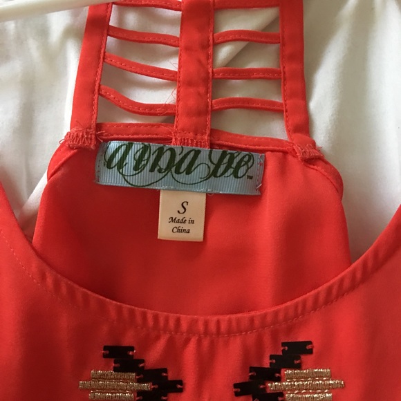 Boho Patterned Tank - Picture 3 of 5