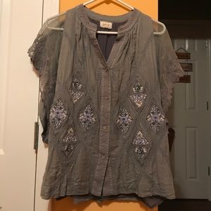 Beautiful blouse from anthropology