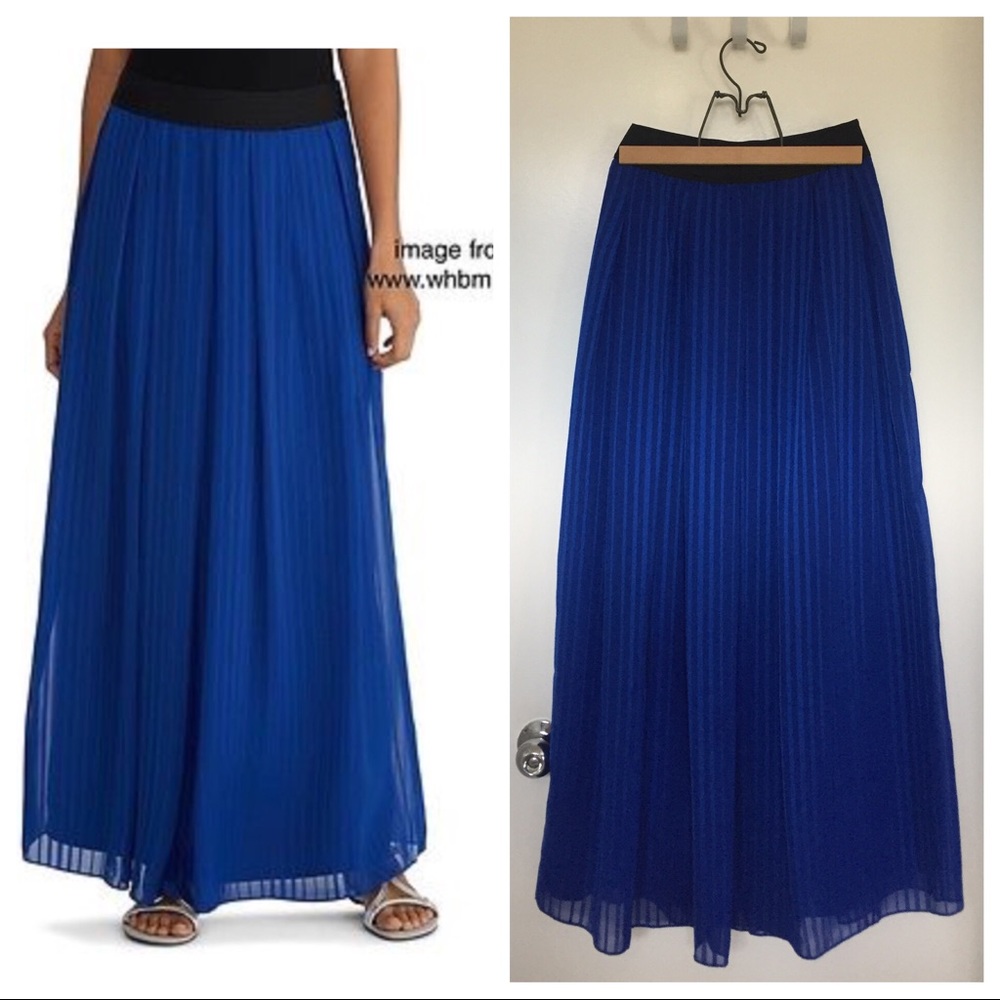 WHBM Blue Maxi Dress