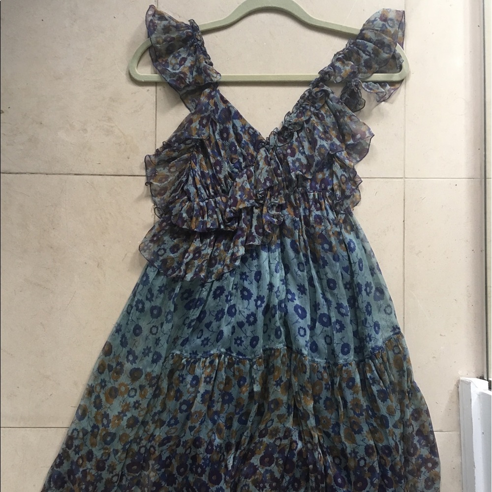 Max Studio 100%Silk Mini Dress