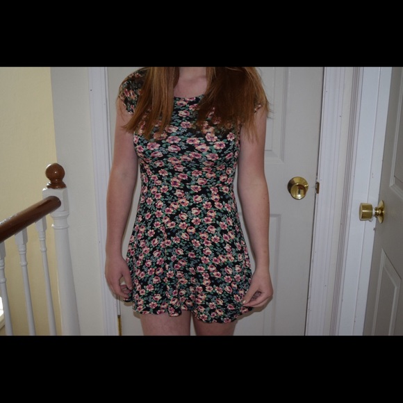 Floral Mini Dress - Picture 1 of 3