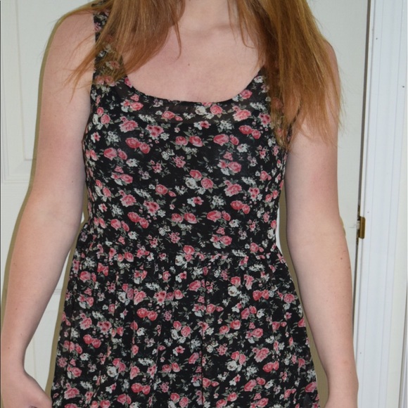 Floral Mini Dress - Picture 1 of 3