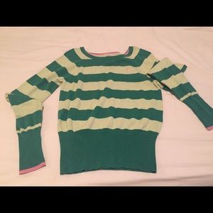 Striped green American Eagle sweater