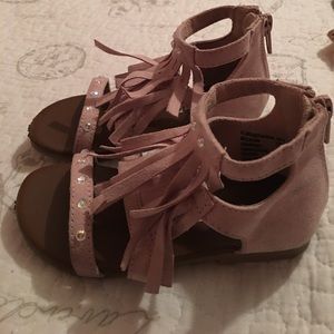 Toddler girls size 8 sandals