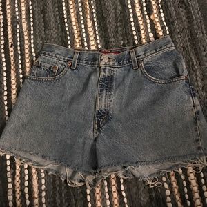 Levi's cut off shorts!