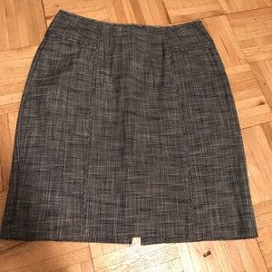 Navy tweed pencil skirt - never worn!