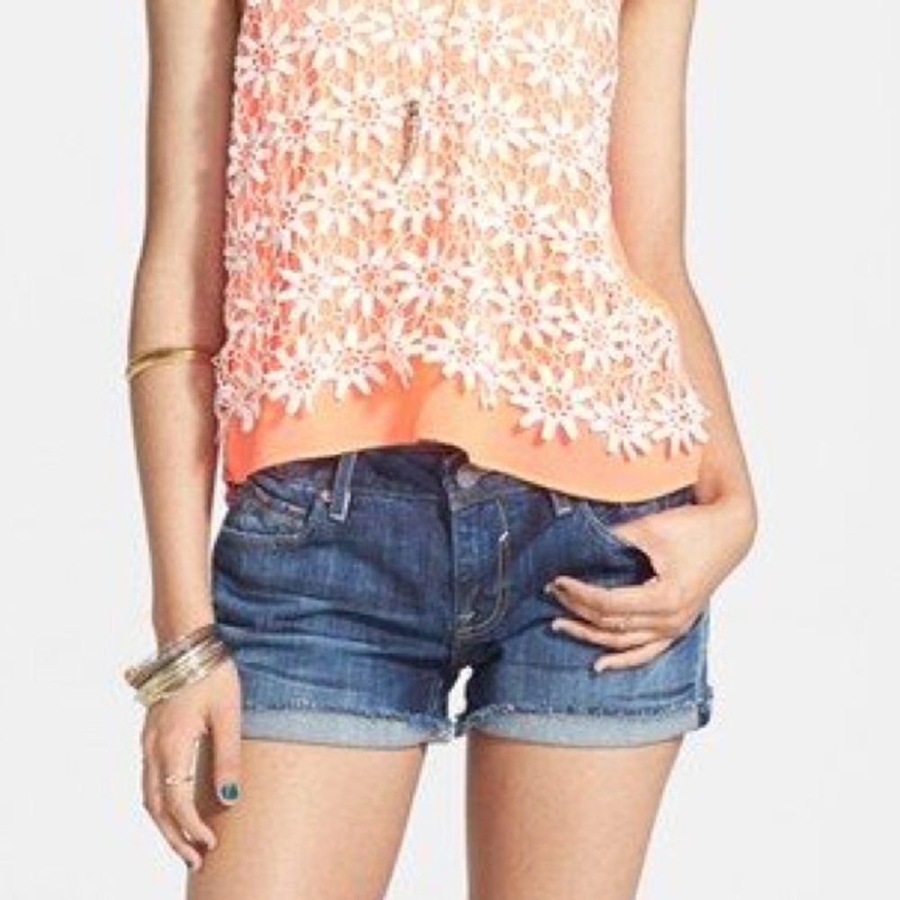 Vigoss - Cuffed Denim Shorts