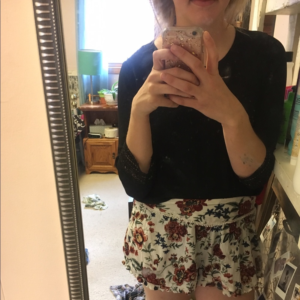 Forever 21 black loose top