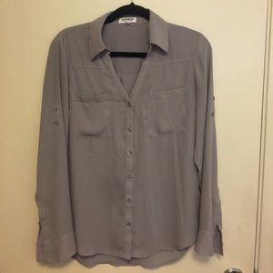 Express Convertible Sleeve Portofino Shirt