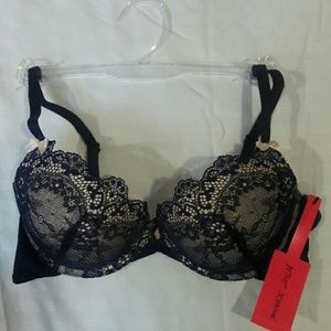 Betsey Johnson Allover Lace Push Up