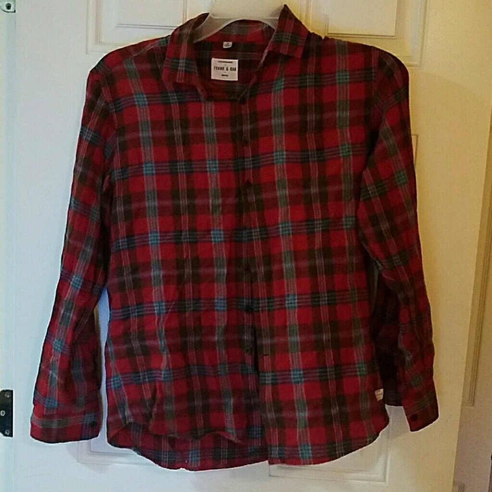 Frank and Oak Plaid Shirt Flannel