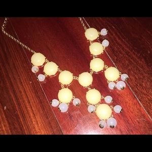 Cream colored Bubble necklace