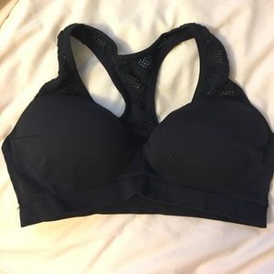Black Padded VS Pink Sports Bra