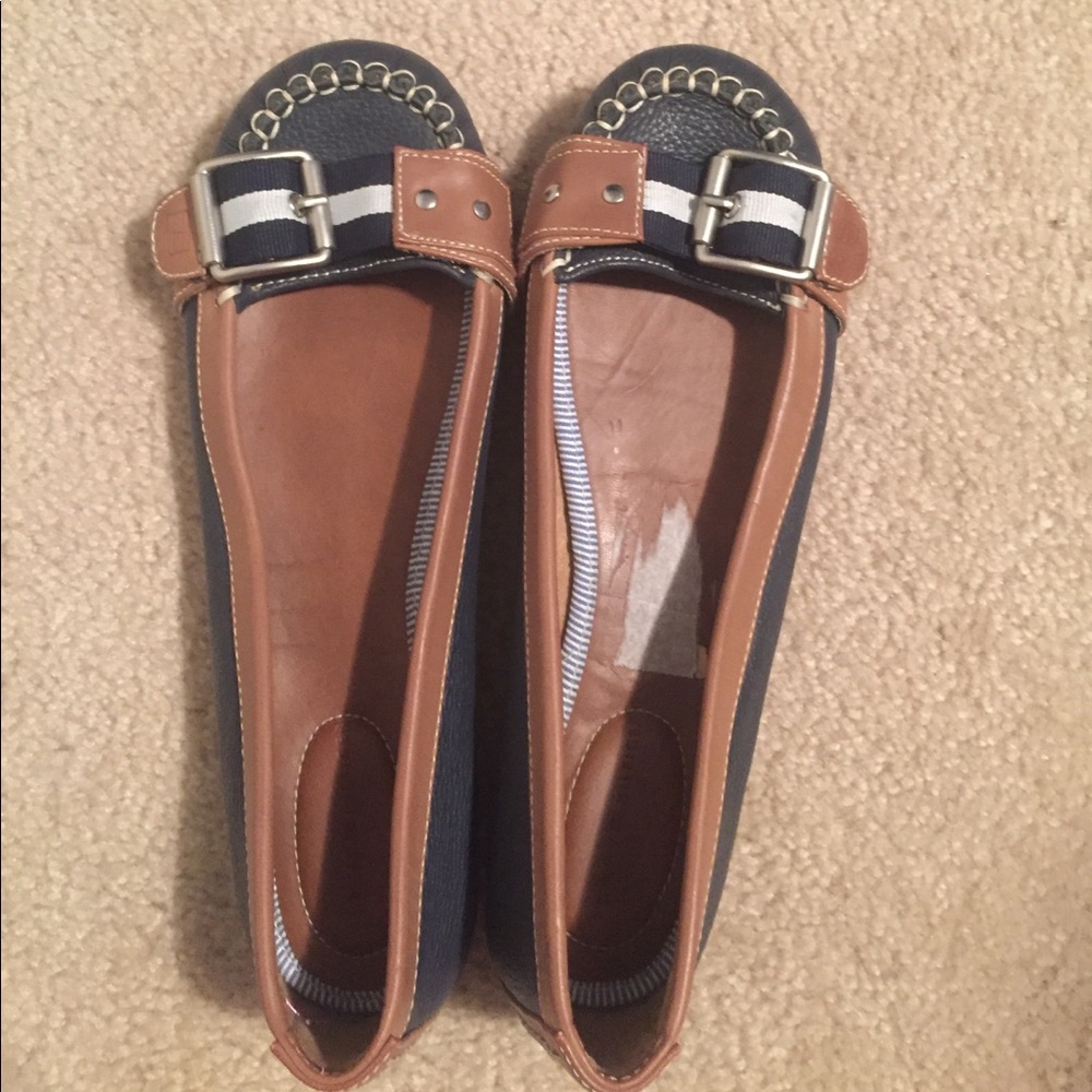 Navy Blue Tommy Hilfiger Flats
