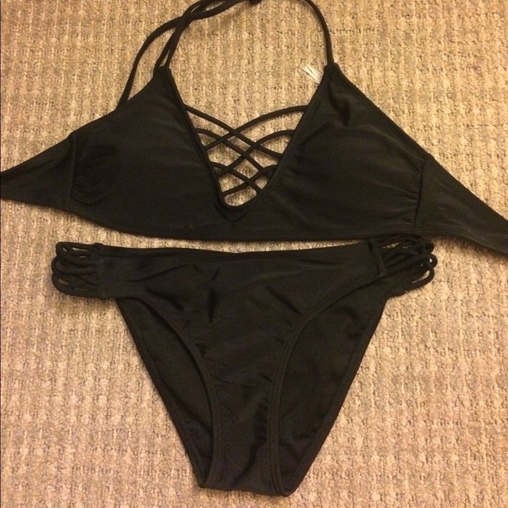 Black xhiliration bikini
