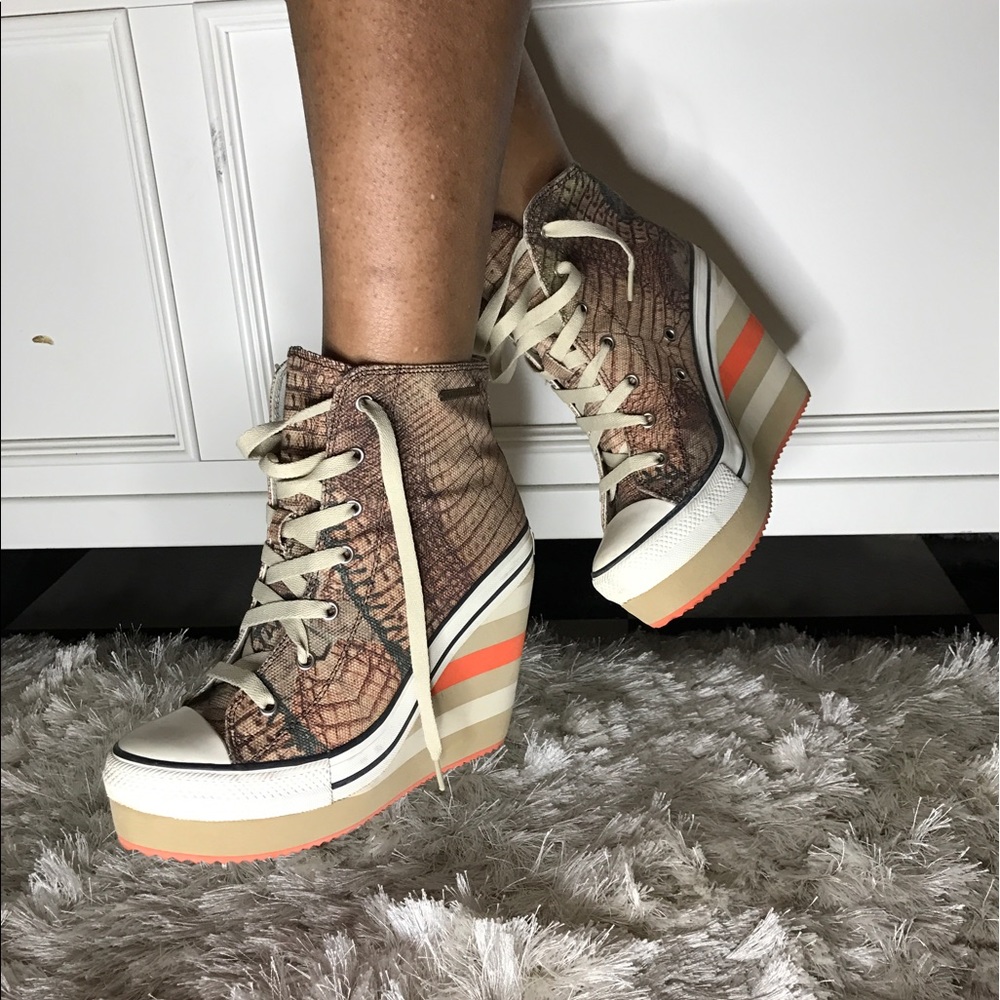 Wedged Sneakers